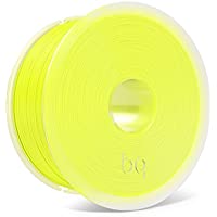 BQ Easy Go - Filamento de 1.75 mm (100 % PLA- resistente a la acetona- rápido endurecimiento)- color amarillo…